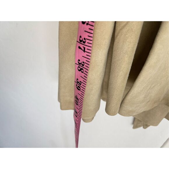 LAUREN RALPH LAUREN Belted 100% Goat Suede Sleeveless Dress Size 6 NWT - Picture 7 of 11